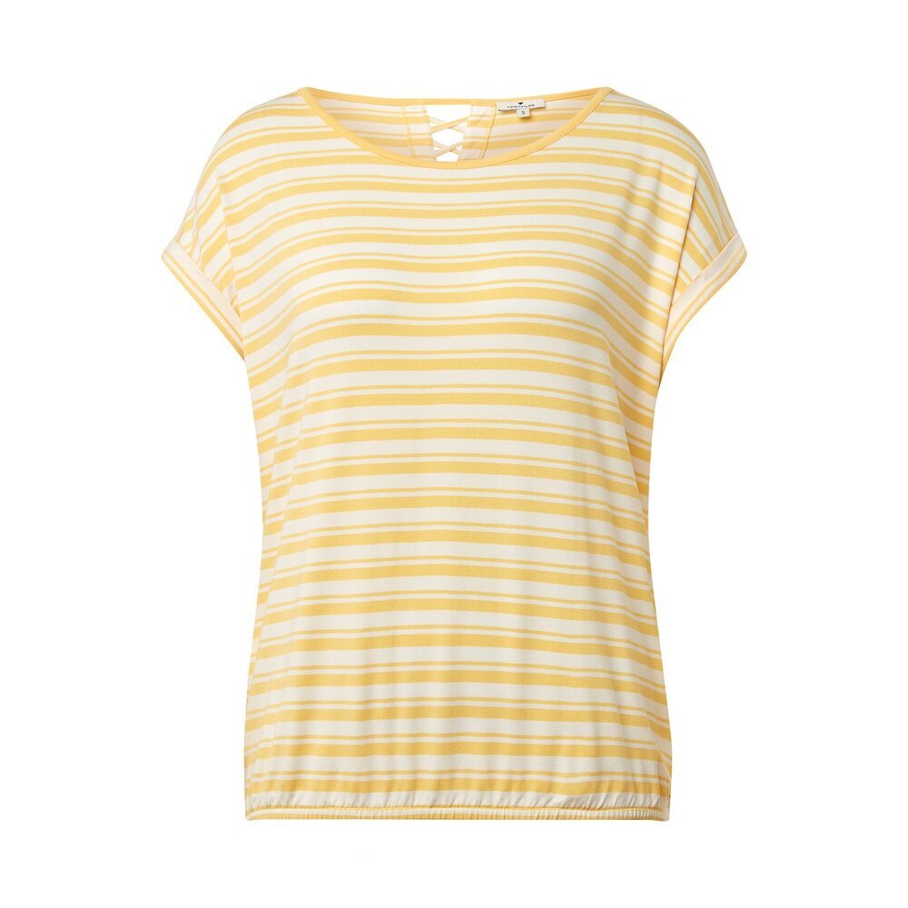 Tom Tailor marškinėliai moterims 1011077, geltoni kaina ir informacija | Marškinėliai moterims | pigu.lt