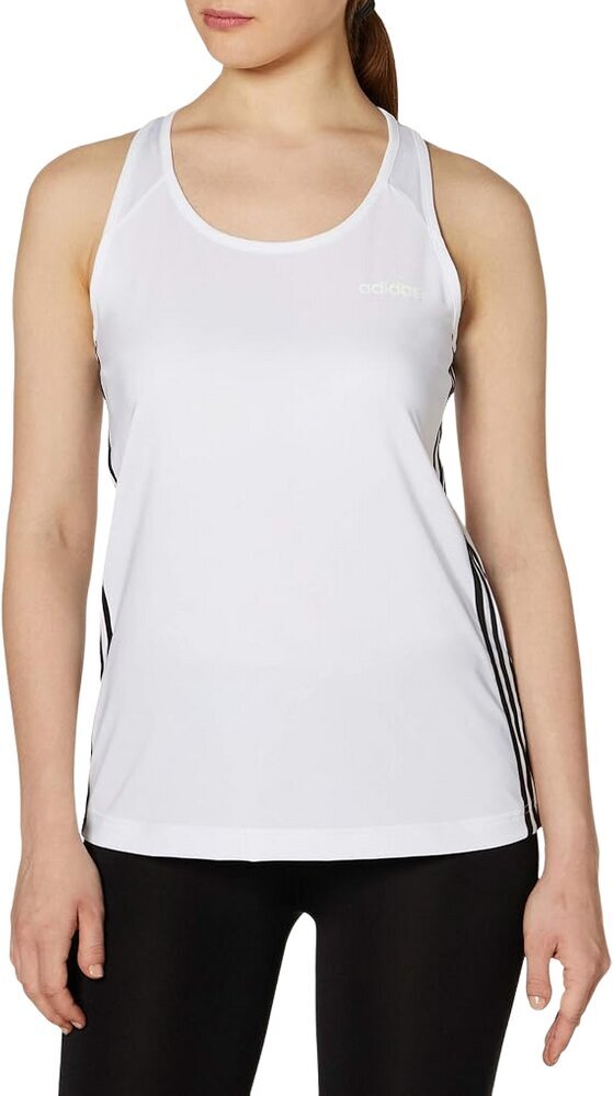 Marškinėliai moterims Adidas DU2057, balti цена и информация | Marškinėliai moterims | pigu.lt