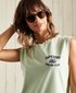 Marškinėliai moterims Superdry W6010956A 5CR, žali цена и информация | Marškinėliai moterims | pigu.lt