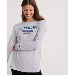 Marškinėliai moterims Superdry W6000024A, pilki цена и информация | Футболка женская | pigu.lt