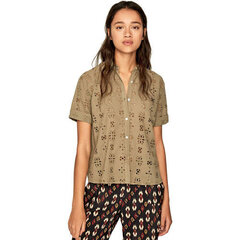 Marškiniai moterims Pepe Jeans PL303667 732, rudi цена и информация | Женские блузки, рубашки | pigu.lt