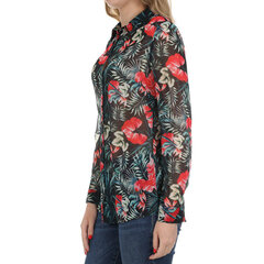 Guess marškiniai moterims W0GH0FW70Q0 P94K, juodi цена и информация | Женские блузки, рубашки | pigu.lt