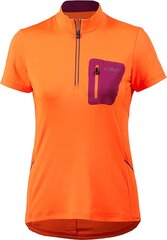Dviratininkų marškinėliai moterims CMP 3C89456T, oranžiniai kaina ir informacija | Sportinė apranga moterims | pigu.lt
