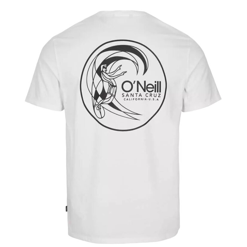 Marškinėliai moterims O'Neill N1850001 11010, balti kaina ir informacija | Marškinėliai moterims | pigu.lt