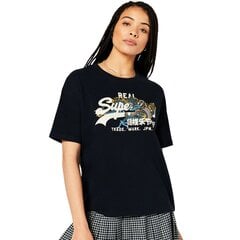 Marškinėliai moterims Superdry W1010789A 98T, juodi цена и информация | Женские футболки | pigu.lt