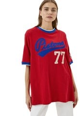 Marškinėliai moterims Superdry W1010645A, raudoni цена и информация | Женские футболки | pigu.lt