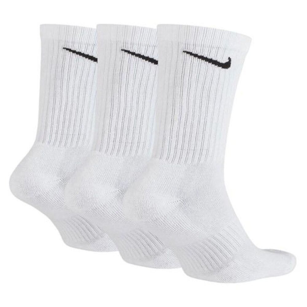 Sportinės kojinės unisex Nike, baltos, 3 poros kaina ir informacija | Vyriškos kojinės | pigu.lt
