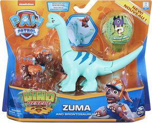 Figūrėlių rinkinys Zuma Dino ir Šunyčiai Patruliai (Paw Patrol) Spin Master 6058512 kaina ir informacija | Žaislai berniukams | pigu.lt