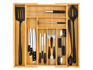 Stalo įrankių dėtuvė 8 skyrelių, 45 cm kaina ir informacija | Virtuvės įrankiai | pigu.lt
