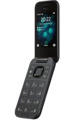 Prekė su pažeidimu. Nokia 2660 Flip 4G 1GF011GPA1A01 Black kaina ir informacija | Prekės su pažeidimu | pigu.lt