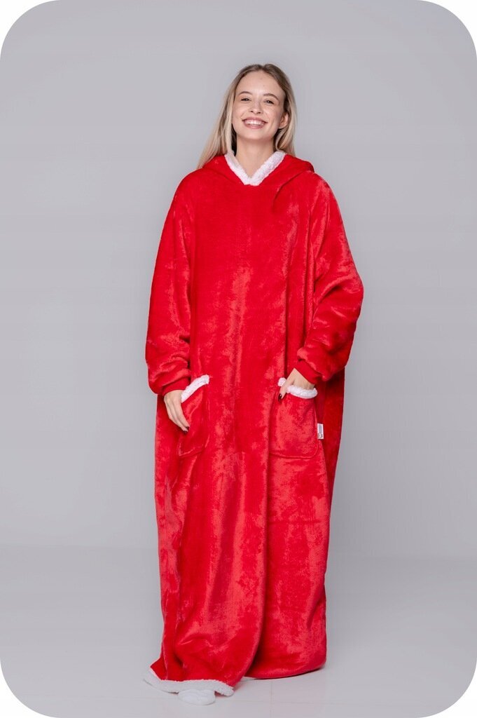 Megztinis moterims, raudonas цена и информация | Džemperiai moterims | pigu.lt