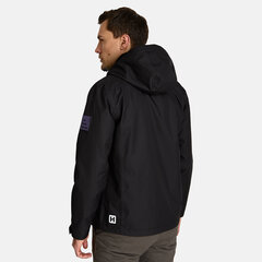 Куртка мужская Huppa весна-осень JANEK 2, черная цена и информация | Мужские куртки | pigu.lt