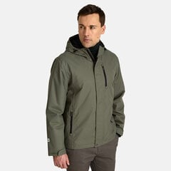 Мужская куртка Huppa весна-осень JANEK 2, оливково-зеленая цена и информация | Мужские куртки | pigu.lt