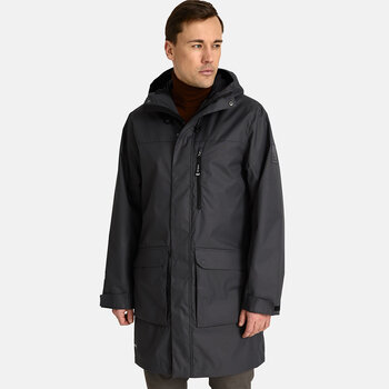 Мужская демисезонная куртка Huppa JANAR, темно-серая цена и информация | Мужские куртки | pigu.lt