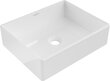 Keraminis stalviršio praustuvas Silla white 40x32x11 cm цена и информация | Praustuvai | pigu.lt