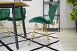 4-ių kėdžių komplektas Nest, žalias цена и информация | Virtuvės ir valgomojo kėdės | pigu.lt
