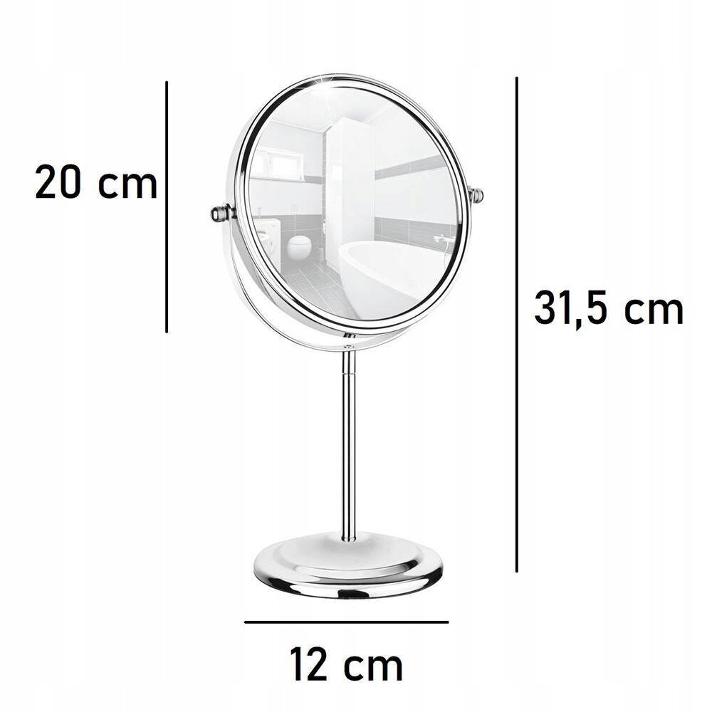 Kosmetinis veidrodis, 17 cm цена и информация | Kosmetinės, veidrodėliai | pigu.lt
