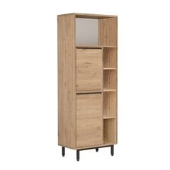 Кухонный шкаф, Асир, 160х45,1х35,5 см, коричневый цена и информация | Кухонные шкафчики | pigu.lt