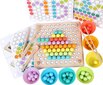 Dėlionė Montessori karoliukai Aig, 96 d. kaina ir informacija | Lavinamieji žaislai | pigu.lt