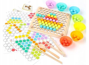 Dėlionė Montessori karoliukai Aig, 96 d. цена и информация | Развивающие игрушки | pigu.lt