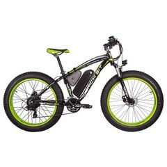 Elektrinis dviratis Rich Bit TOP-022 26", žalias kaina ir informacija | Elektriniai dviračiai | pigu.lt