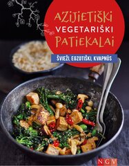 Azijietiški vegetariški patiekalai. Švieži, egzotiški, kvapnūs kaina ir informacija | Receptų knygos | pigu.lt