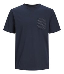 Мужская футболка Jack & Jones, тёмно-синий цена и информация | Мужские футболки | pigu.lt