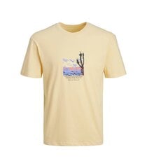 Marškinėliai vyrams Jack & Jones, geltoni kaina ir informacija | Vyriški marškinėliai | pigu.lt