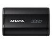 Adata SD810-2000G-CBK цена и информация | Išoriniai kietieji diskai (SSD, HDD) | pigu.lt
