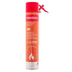 Nedegios montavimo putos FOAM FIRE RATED PENOSIL 296 kaina ir informacija | Klijai | pigu.lt