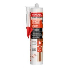 Dažomas hermetikas PENOSIL Painters silicone 290ml цена и информация | Уплотнительные материалы | pigu.lt