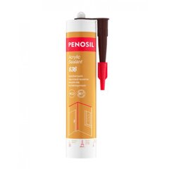 Akrilinis hermetikas Penosil Acrylic Sealant 636 rudas 280 ml цена и информация | Уплотнительные материалы | pigu.lt