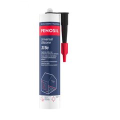 Universalus rūgštinis silikonas PENOSIL 315C juodas 280 ml kaina ir informacija | Sandarinimo medžiagos | pigu.lt
