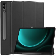 Чехол-книжка „Stylus“ - чёрный (Galaxy Tab S9 FE+ 12.4" / Tab S9+ 12.4") цена и информация | Чехлы для планшетов и электронных книг | pigu.lt