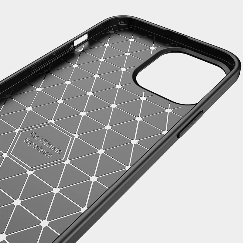 Carbon Back Case цена и информация | Telefono dėklai | pigu.lt