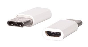Переходник — Micro USB на тип C цена и информация | Адаптеры, USB-разветвители | pigu.lt