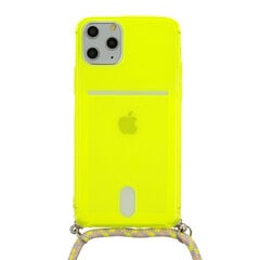 Чехол STRAP Fluo для Iphone 12/12 Pro Lime цена и информация | Чехлы для телефонов | pigu.lt