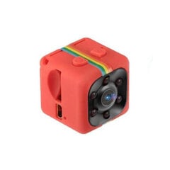 Веб-камера Mini Full HD B4-SQ11 1080P Красный цена и информация | Видеокамеры | pigu.lt