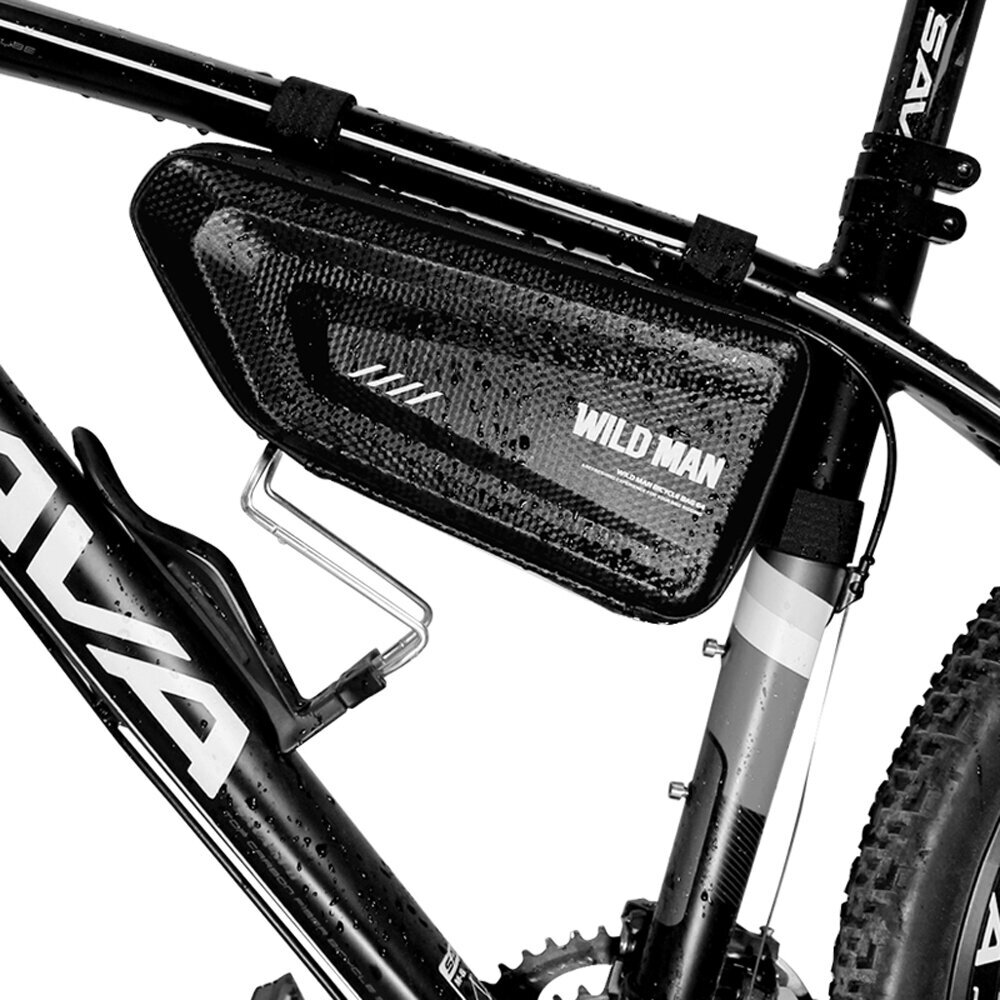 Dviračio krepšys Wildman E4, juodas kaina ir informacija | Kiti dviračių priedai ir aksesuarai | pigu.lt
