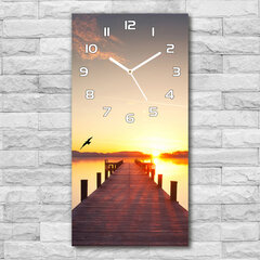 Sieninis laikrodis Saulėlydžio prieplauka kaina ir informacija | Laikrodžiai | pigu.lt