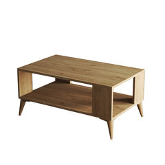 Кофейный столик, Асир, 90x54x41,6 см, бежевый цена и информация | Журнальные столики | pigu.lt