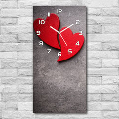 Sieninis laikrodis Raudona širdis kaina ir informacija | Laikrodžiai | pigu.lt