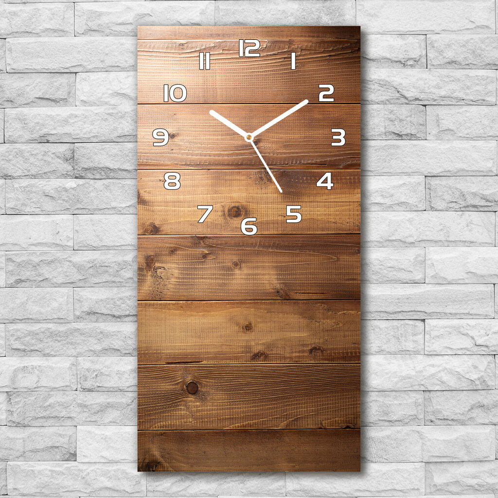 Sieninis laikrodis Medinis fonas kaina ir informacija | Laikrodžiai | pigu.lt