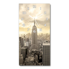 Sieninis laikrodis Manheteno Niujorkas цена и информация | Часы | pigu.lt