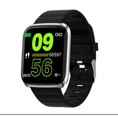 Умные часы ID116 PRO, черные цена и информация | Смарт-часы (smartwatch) | pigu.lt