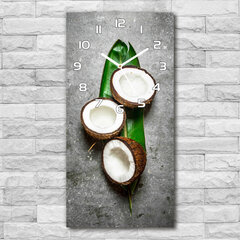 Sieninis laikrodis Kokosas ant lapo kaina ir informacija | Laikrodžiai | pigu.lt