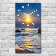 Sieninis laikrodis Saulėlydis paplūdimyje kaina ir informacija | Laikrodžiai | pigu.lt