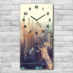 Sieninis laikrodis Niujorko paukščių skrydis цена и информация | Часы | pigu.lt