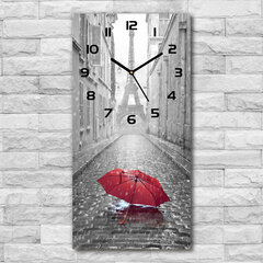 Sieninis laikrodis Prancūzijos skėtis цена и информация | Часы | pigu.lt
