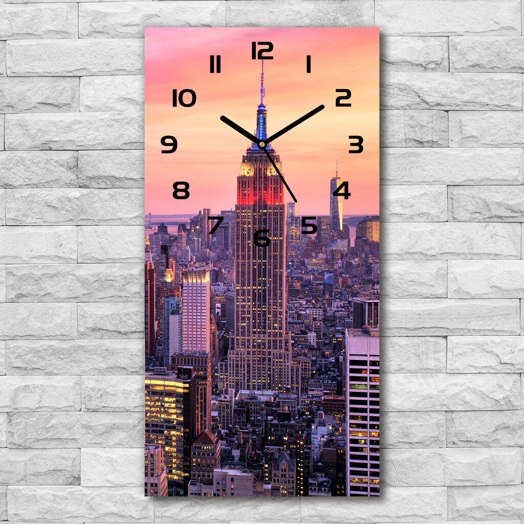 Sieninis laikrodis Niujorko vakarai kaina ir informacija | Laikrodžiai | pigu.lt